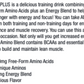Energy + Recovery